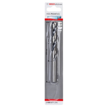 BOSCH burgija za metal 10,0mm PointTeq HSS