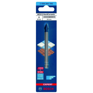 BOSCH burgija HEX-9 8x90mm tvrda keramika Expert