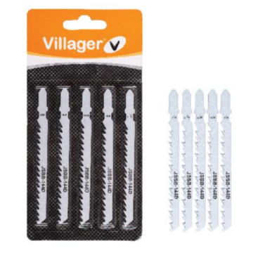 VILLAGER list testere za ubodnu pilu 75mm drvo 5kom