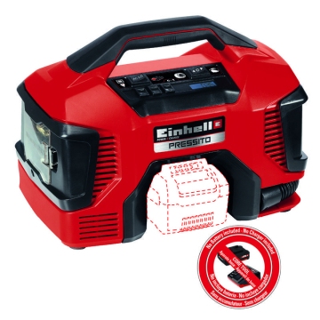 EINHELL aku PXC kompresor hibrid Pressito Solo