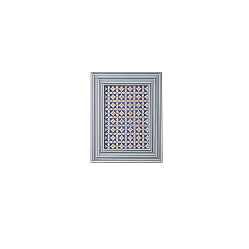 RAM za sliku plavi 19,5x24,5 cm
