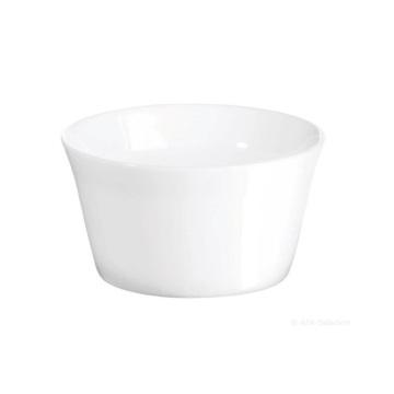 ASA SELECTION posuda za kolače bijela okrugla 8.5x4.5cm