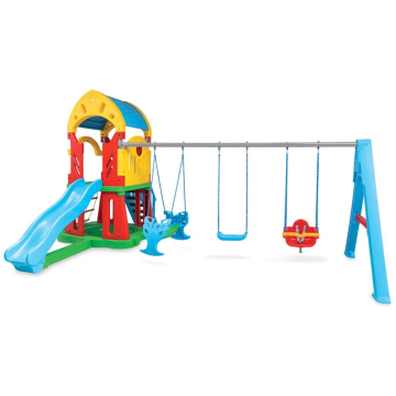 PILSAN toys igraonica - tobogan i 3 ljuljaške Atlantis
