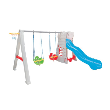 PILSAN toys tobogan sa dvije ljuljačke