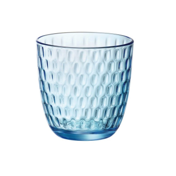 BORMIOLI ROCCO čaše set 6/1 Slot Aqua Lively Blue