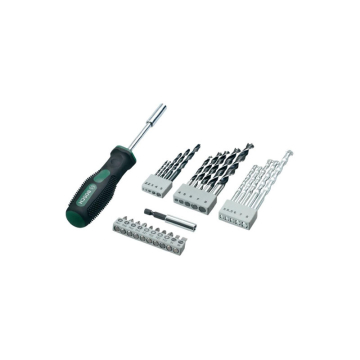 BOSCH 27-dijelni set (bitovi, burgije, odvijač)