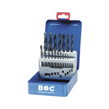 BOHRCRAFT garnitura burgija za metal HSS 1-10 set 19 komada