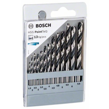 BOSCH burgije za metal, set 13 komada PointTeQ HSS