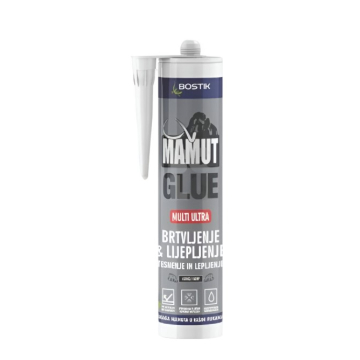 DEN BRAVEN silikon ljepilo Mamut ultra bijeli 290ml