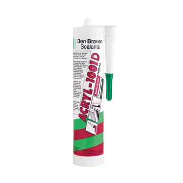 DEN BRAVEN silikon akrilni 1001D 280ml bijeli