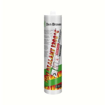 DEN BRAVEN silikon temperaturni 1200 C crni 310 ml