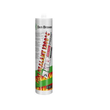 DEN BRAVEN silikon temperaturni 1200C 310ml crni