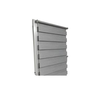 BOSFOR STIL zavjesa zebra mini sistem na kačenje (siva) 80x215cm