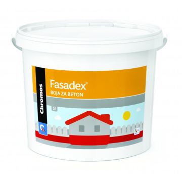 CHROMOS boja za beton Fasadex siva 5l