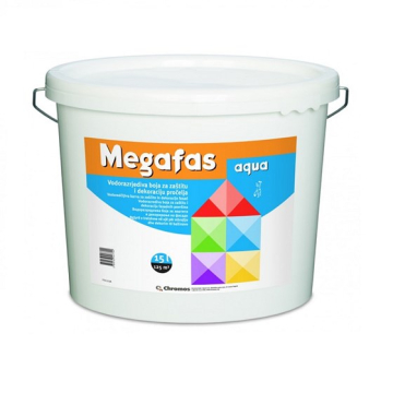 CHROMOS fasadna bijela boja Megafas Aqua 5 L