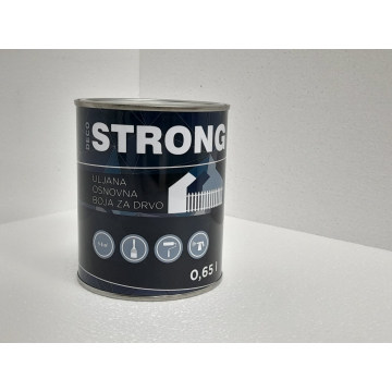 DECO STRONG uljana boja za drvo 0,65l osnovna