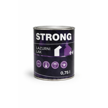 DECO STRONG lak lazura mahagoni 0,75l