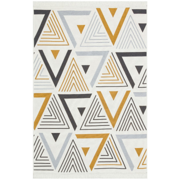 EKO HALI tepih Arya 18 yellow grey 120x180cm