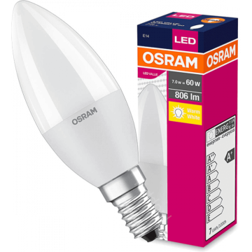 OSRAM sijalica LED E14 7W 2700K