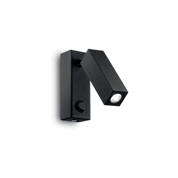 LAMPA zidna Ideal Lux Page Square ap1 crna
