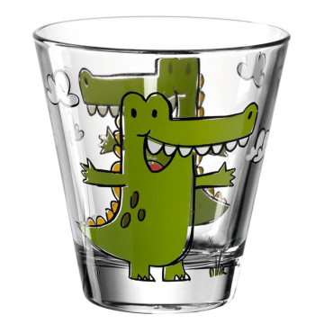 LEONARDO čaša za vodu krokodil Bambini 215ml