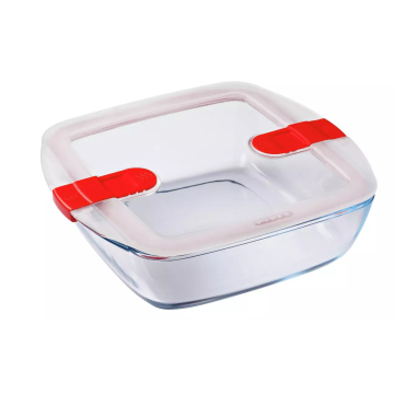 PYREX posuda staklena sa poklopcem