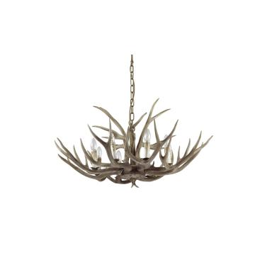 IDEAL LUX luster Charlet rogovi/drvo