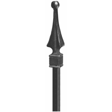 IND.I.A kovani element šiljak 10x10 h=140mm