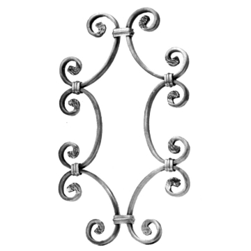 IND.I.A kovani element ispuna 12x6 dim. 230x380mm