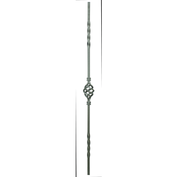 IND.I.A kovani element štap 12x12 h=900mm jedna šišarka