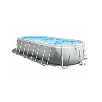 INTEX bazen sa pumpom 610x305x122cm Prism Frame Oval