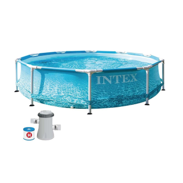 INTEX bazen Beachside 305 x 76 cm metalni okvir