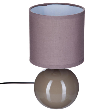 LAMPA stona Atmosphera taupe h25cm
