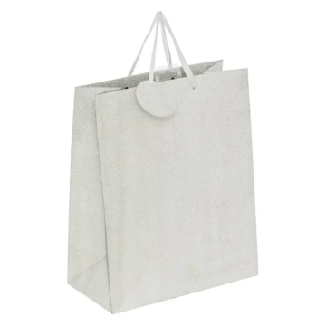 ATMOSPHERA ukrasna kesa srebrna 26,7 x 13,7 x 33 cm
