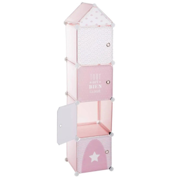 ATMOSPHERA polica dječija za odlaganje pink