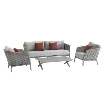 HESPERIDÉ garnitura Preline 5 sjednih mjesta Alu 87x79x198cm