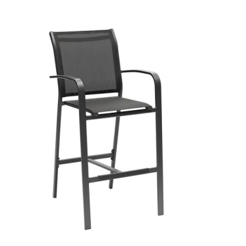 HESPERIDÉ stolica barska antracit 56x65x115cm