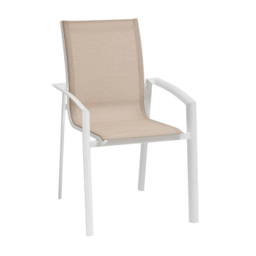 HESPERIDÉ stolica Axant aluminium sa bež platnom 57 x 63 x 94 cm