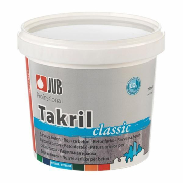 JUB boja za beton Takril 7 crvena 0.75l