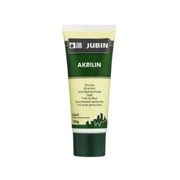 JUB kit za drvo Akrilin bijeli 150g