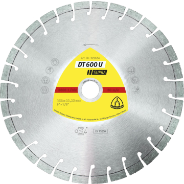 KLINGSPOR dijamantska rezna ploča DT 600 U Supra 125x2,4x22,23