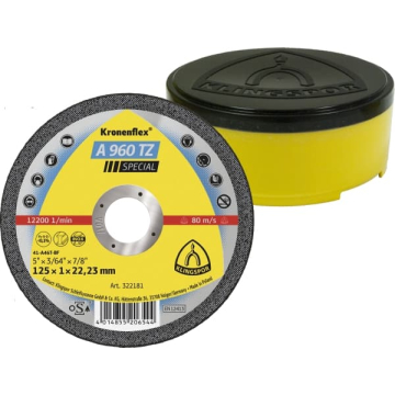 KLINGSPOR ploča rezna 125x0.8x22 A 960 TZ INOX