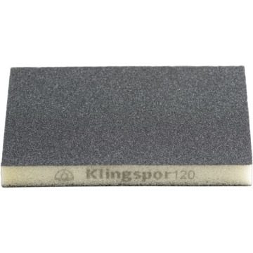 KLINGSPOR sunđer brusni granulacija 120 SOFT CRNI SIC