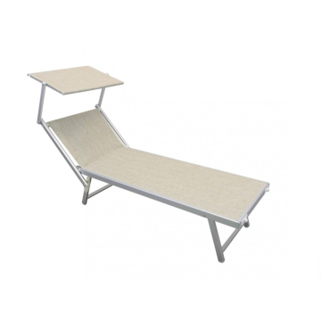 LEŽALJKA Jesolo bež 183x61x38cm