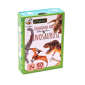 KARTE edukativne Dinosauros Floga