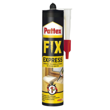 HENKEL ljepilo montažno Fix Express 375 g + pištolj gratis