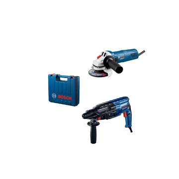 BOSCH set bušilica GBH240 + brusilica GWS 750-115