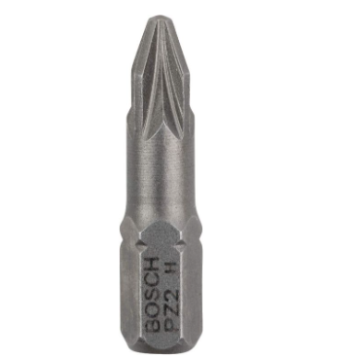 BOSCH Bit 1/4 PZ2 25 mm (3kom)