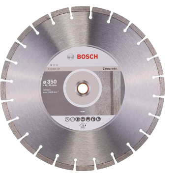 BOSCH dijamant ploča za beton 350 x 20/25.4 mm