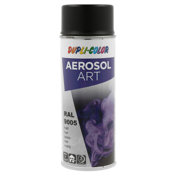 DUPLI-COLOR sprej Aerosol Art RAL 9005  400 ml